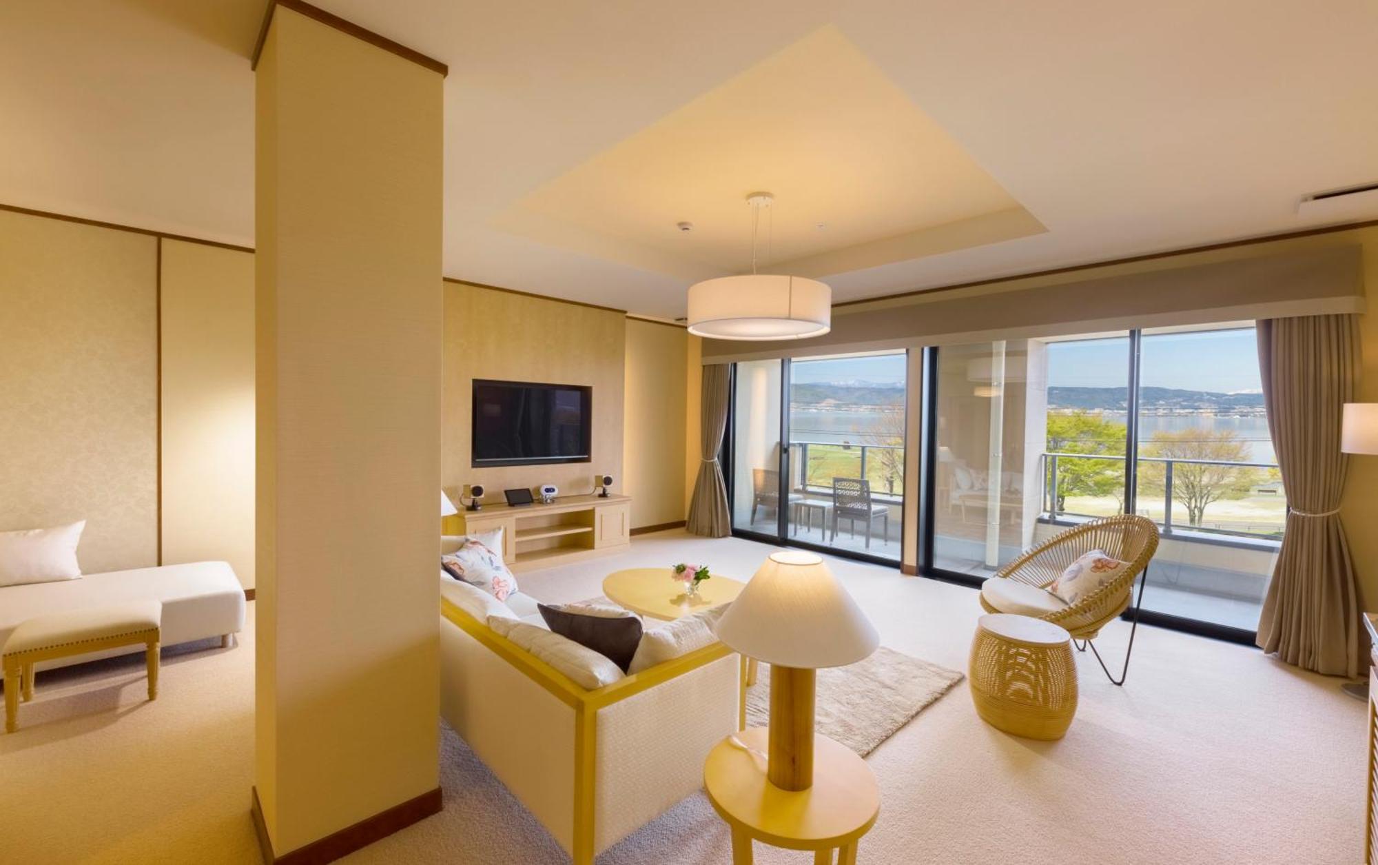 Katakura Silk Hotel Suwa  Buitenkant foto